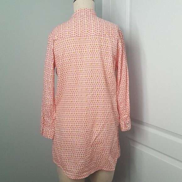 Rock Flower Paper Pink Dot Tunic Top - Picture 6 of 7